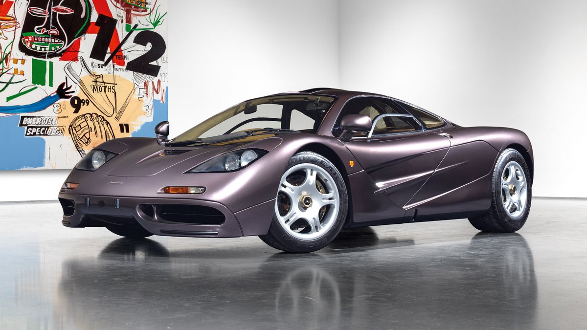 This 254-mile McLaren F1 is coming up for auction (again), yours for $20m+. Brown V12 supercar barely driven since 1995 comes up for air once more → topgear.com/car-news/retro…