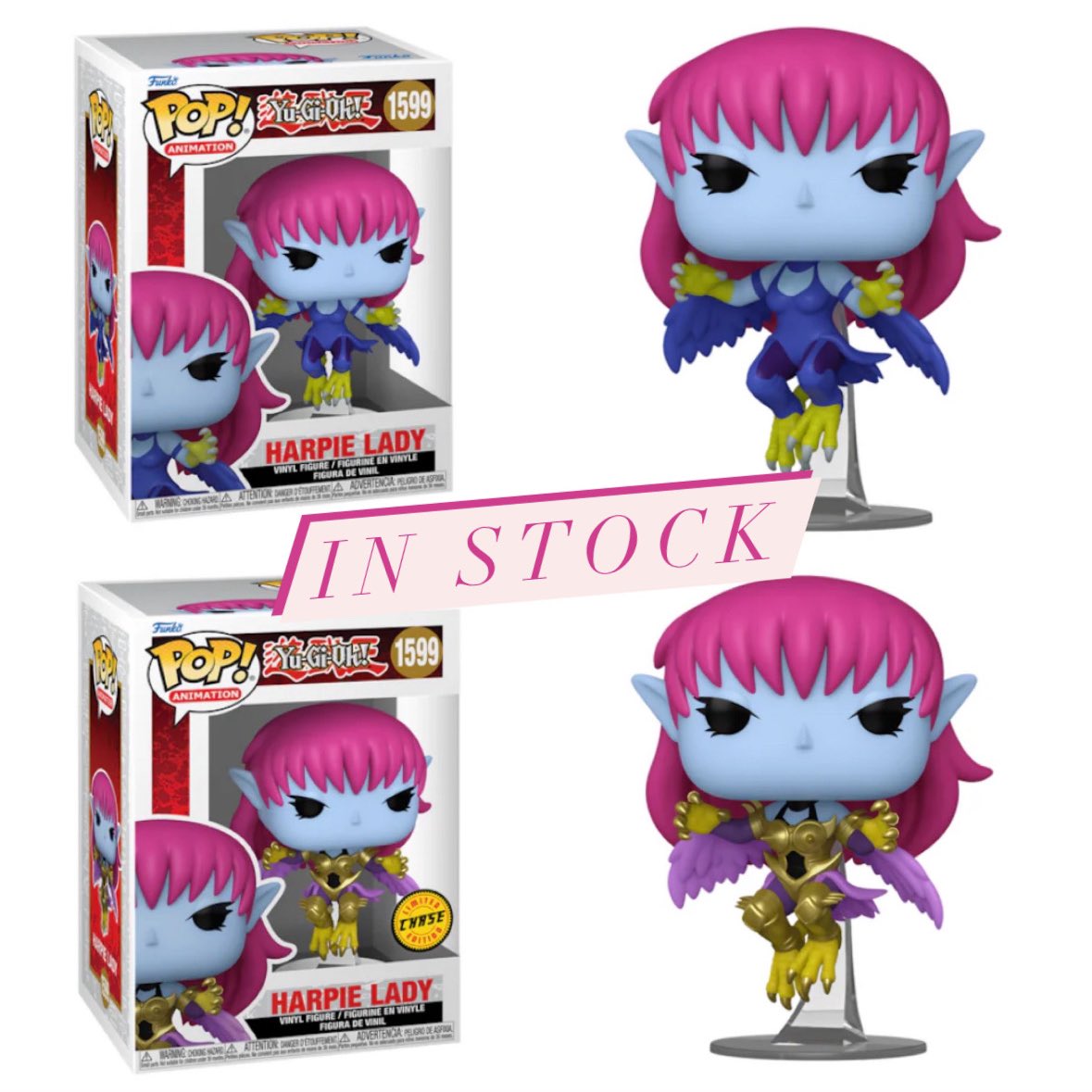 Harpie Lady Chase bundle is in stock and shipping out now at the link below!
Linky ~ bit.ly/3Qq5qnW
#Ad #YuGiOh #FPN #FunkoPOPNews #Funko #POP #POPVinyl #FunkoPOP #FunkoSoda
