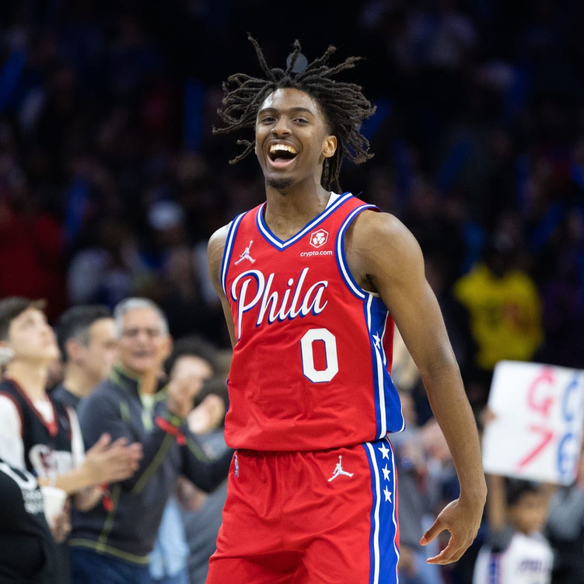 ELIMINATION GAME TYRESE MAXEY: 46 POINTS (PLAYOFF CAREER-HIGH) 9 ASSISTS 7 THREES 5 REBOUNDS 17/30 FG OUT OF THIS WORLD