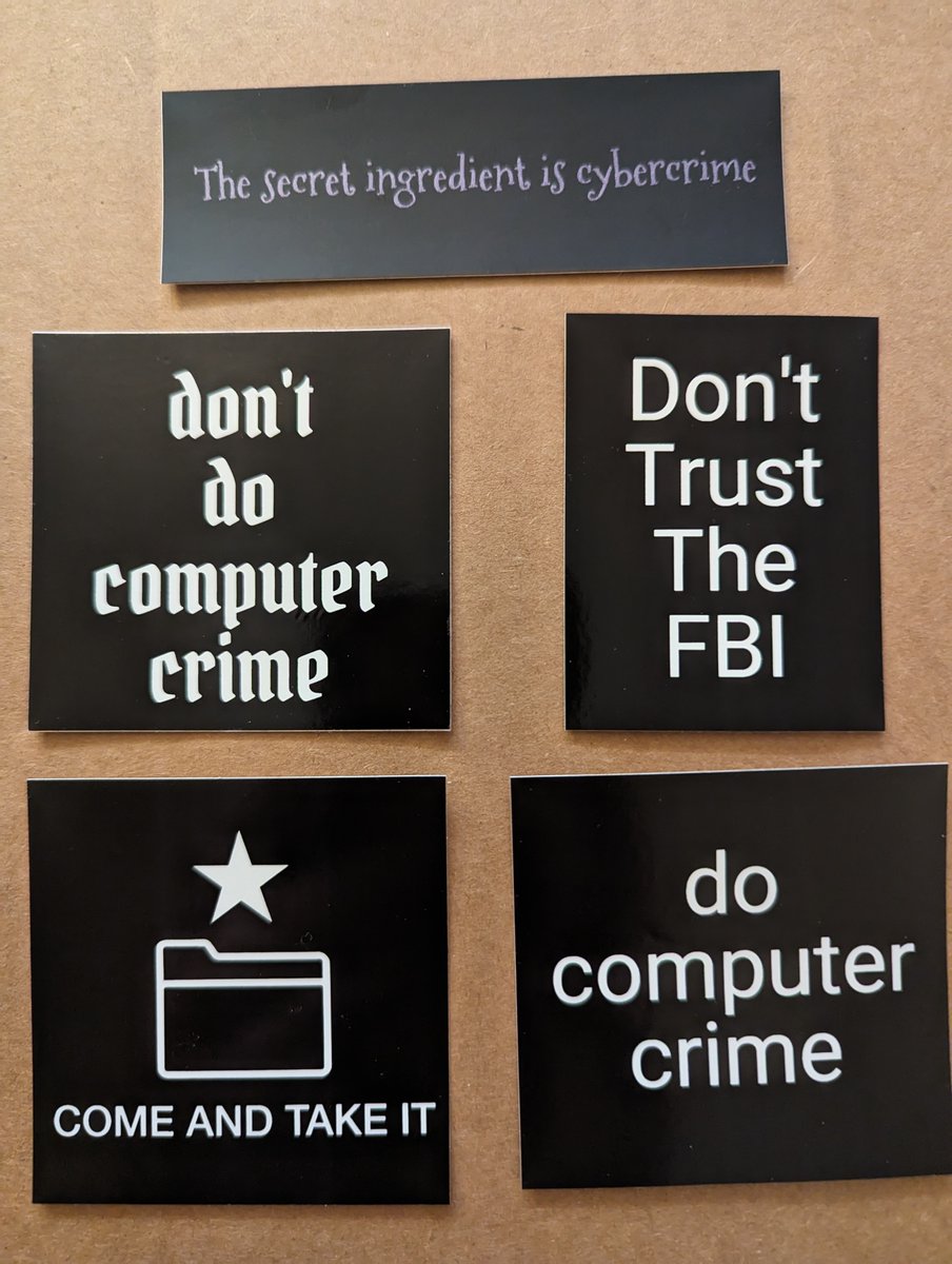 New stickers in stock meow 

#hacking #hacktheplanet #malware #CyberSecurity #infosec #ransomware #docomputercrime #hackers #stickers #cybercrime #cyberthreats #threatintel