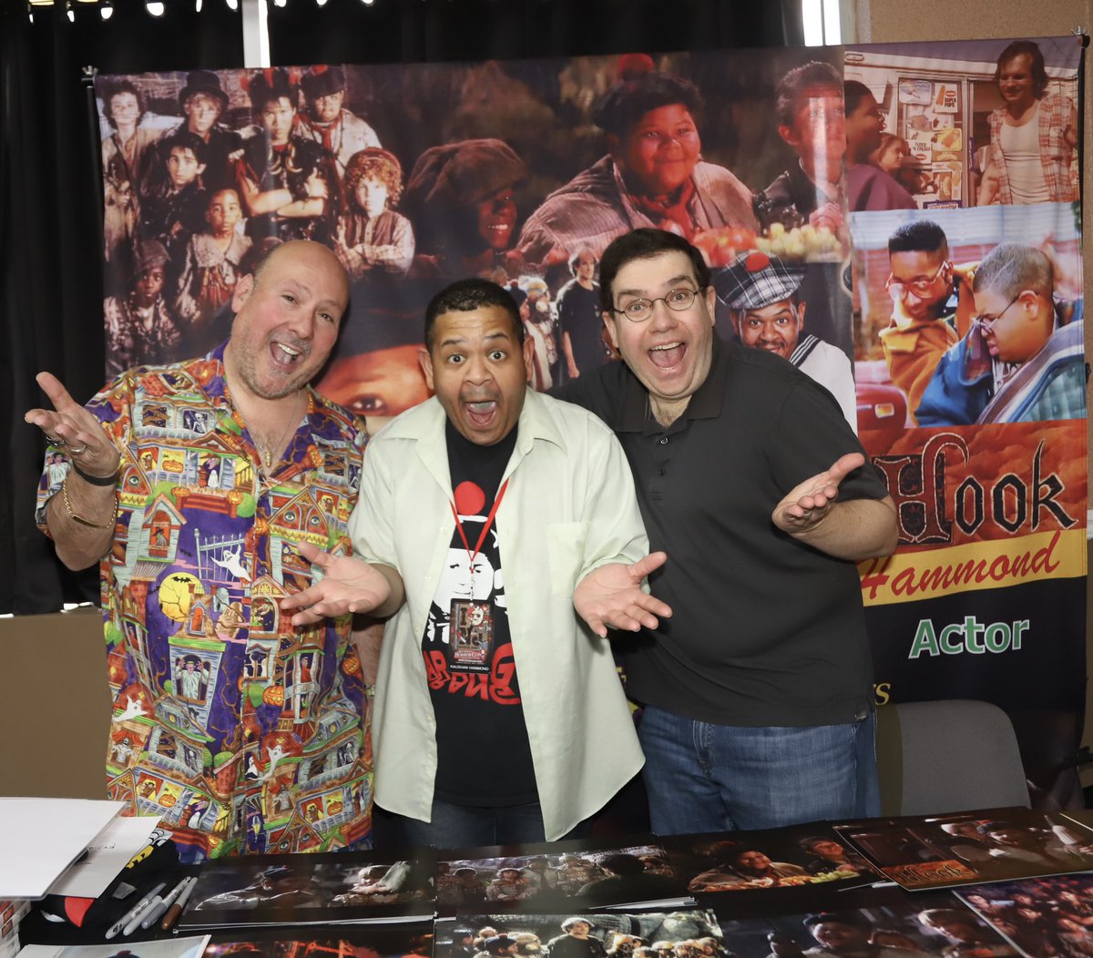 Me and Barry Brown meeting Raushan Hammond at NJ Horror Con, 2 weeks ago.