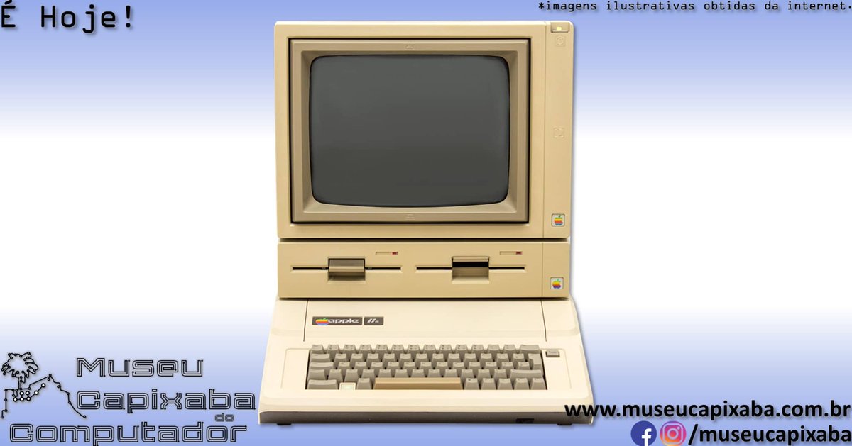 É hoje!

O Apple DuoDisk de 1984

Faz 40 anos!

+em museucapixaba.com.br/hoje/apple-duo…

#MuseuCapixaba #mcc #éhoje #museu #Tecnologia #Retro #Geek #retrocomputing #Apple #AppleComputer #AppleDuoDisk #AppleDiskII #AppleII #AppleInc #DiscoFlexível #Disquete #FloppyDisk #UnidadedeDisquetes