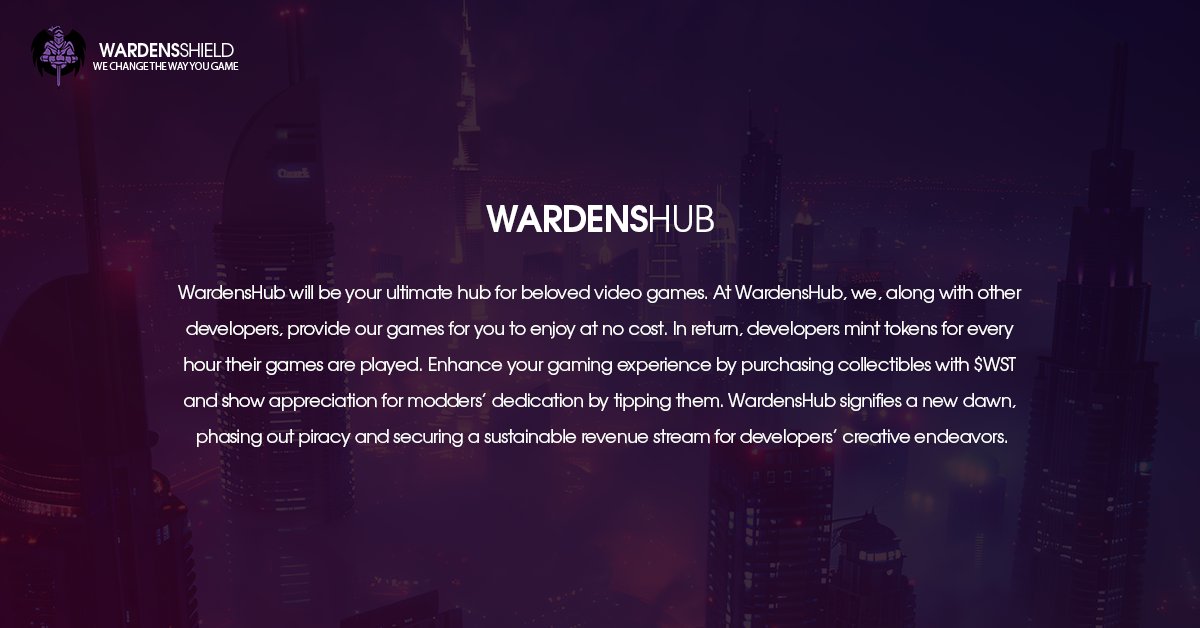 #Crofam What is WardensShield about?

#WardensHub - Project 2

Our Roadmap is big, and we are at the beginning of our Journey. 

Today, i want to give you a litte bit of information, of what is coming to the Ecosystem.

#CrowWithKnife #CronosChain #Cronos #Web3gaming #Web3Games