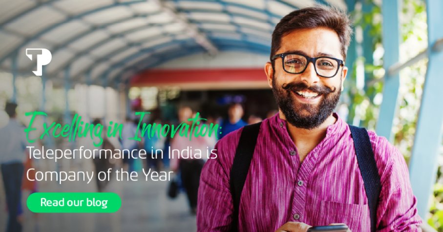 Frost & Sullivan has awarded Teleperformance the Company of the Year Award in the Indian CX Outsourcing Services Industry. Learn more here: spr.ly/6018jDjOw #Proud2beTP