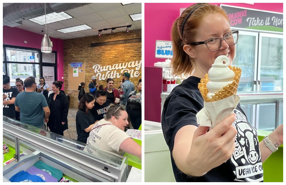 Runaway Cow, a Bridgeport vegan ice cream shop, opens this weekend.🍦 buff.ly/3xWT1Sa