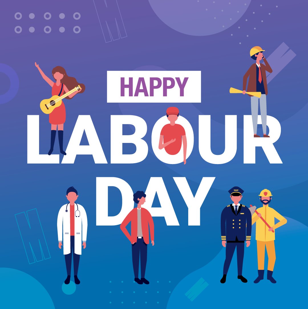 Happy Labour Day! Today, we honour the hard work and dedication of all workers. 😊 We are grateful for every one of you! ✨ #LabourDay #LabourDay2024