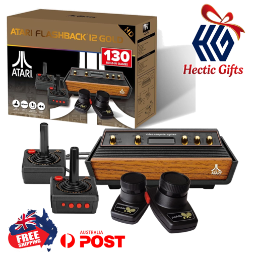 NEW - Atari Flashback 12 Gold Console Bundle & 130 Games

ow.ly/j0EX50QLbjN

#New #HecticGifts #ATGames #Atari #FlashbackTwelveGold #Bundle #VideoGames #OneHundredAndThirtyGames #Kids #Adults #HighDefinition #Collectible #FreeShipping #AustraliaWide #FastShipping