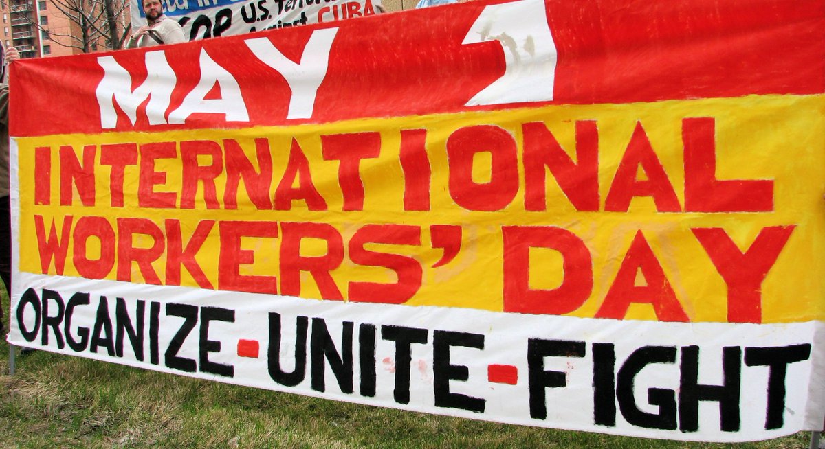 On #InternationalLabourDay 2024,  I stand in solidarity with the struggle of all #workers, #tradeunions and #labour #activists for a minimum wage, better working conditions, the right to unionise and mobilise & an end to forced labour  #Labourday #WorkersDay
