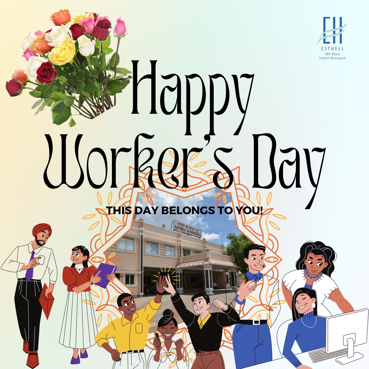 SMR Esthell Marriage Halls Celebrates the Spirit and Dedication of Workers on Labour Day
#LabourDay #WorkersDay #SMREsthellMarriageHalls #CelebrateWorkers #Dedication #Appreciation #CommunityStrength #SupportWorkers #HonoringLabour