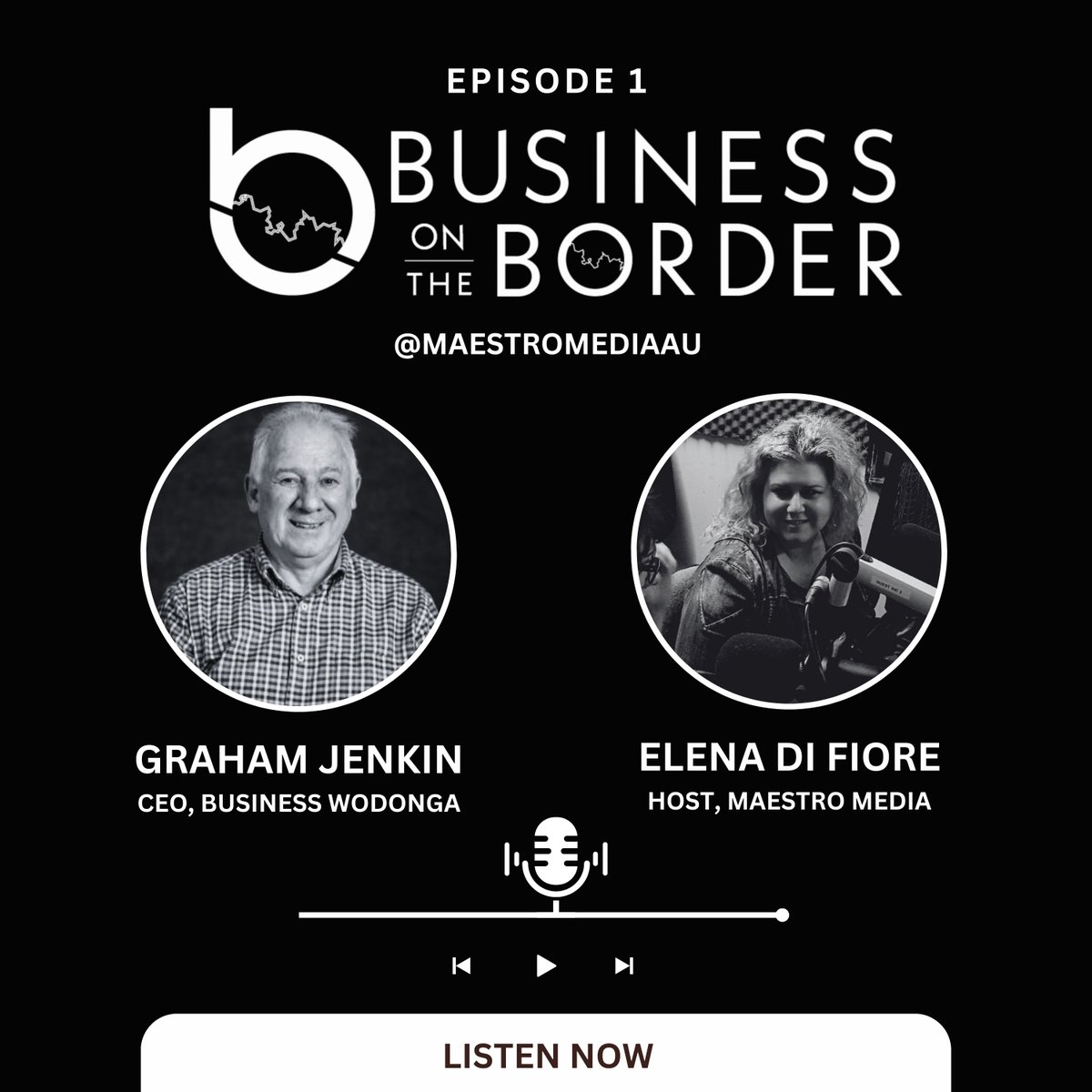 PODCAST ONE LIVE NOW:  #alburywodonga #BOTBpodcast #businesswodonga #inclusivity #maestromedia #newpodcastalert #solopreneur #strongerwodonga