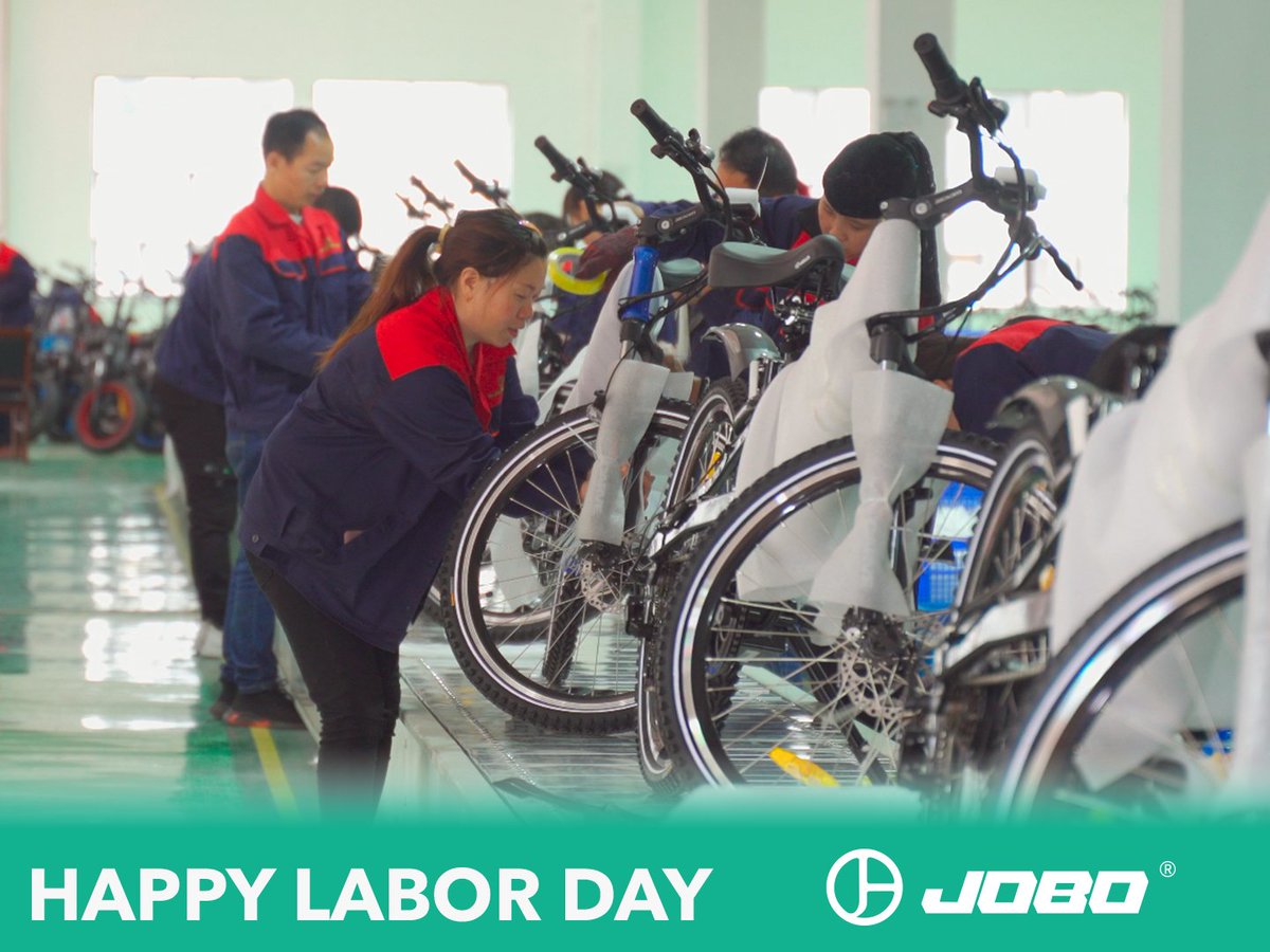 Every shining star deserves respect. Happy Labor Day to all the workers who make the world a better place!
👏👏 #laborday #Jobobikefactory
🌐 jobobikes.com
____
#ebikemanufacturer #ebikesupplier #ebikevendor #PrecisionEngineering
#ebikedealer #ebikedistributor #ebike
