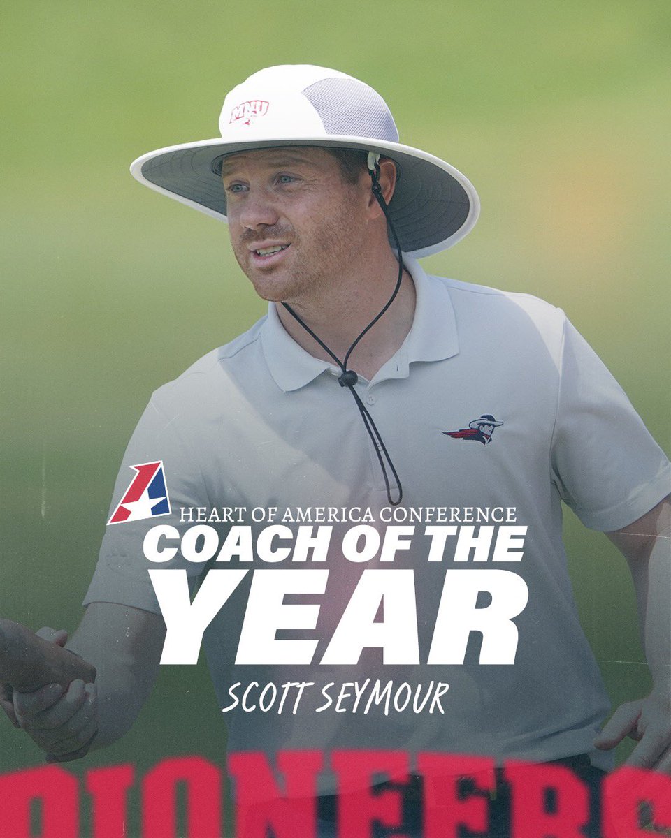 🏌️ Congrats Scott Seymour, named Conference Coach of the Year! #FearTheNeer