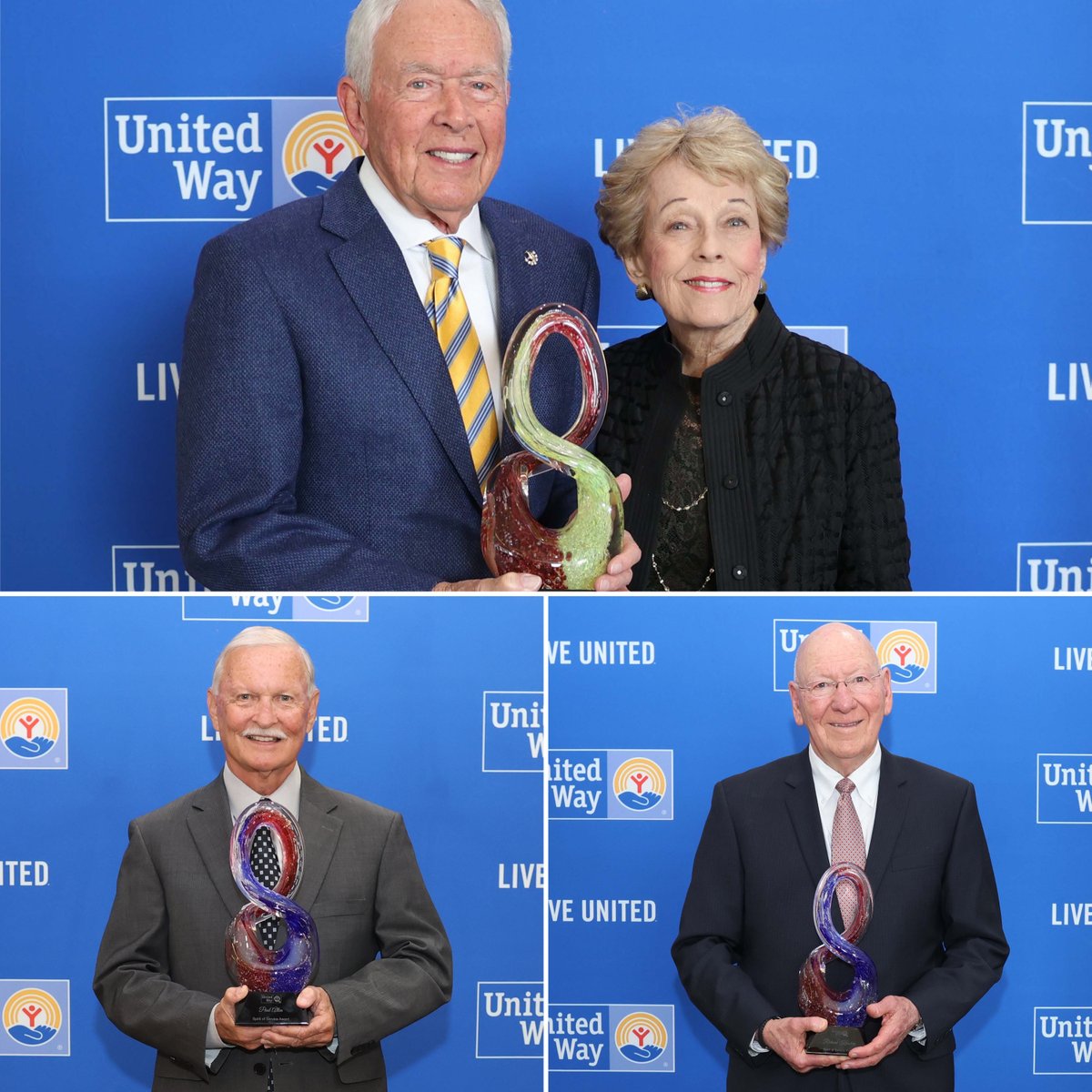 Tonight, we had the privilege of recognizing these philanthropic leaders whose ongoing legacy of generosity is making a significant impact on our community. 🔷 Spirit of Giving: Helen & Russ Meyer 🔷 Spirit of Service: Paul Allen, AGH, LLC 🔷Spirit of Service: Richard Kerschen,…