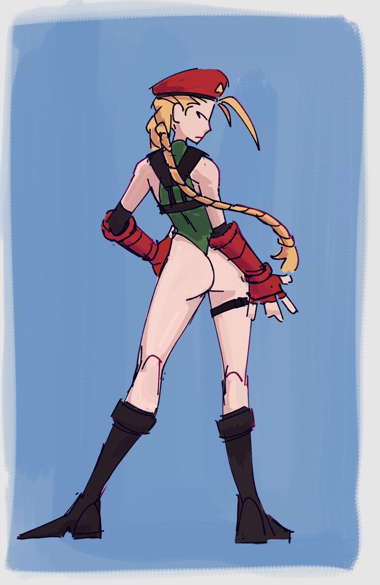 drawing every street fighter character in order of release

day 23: Cammy