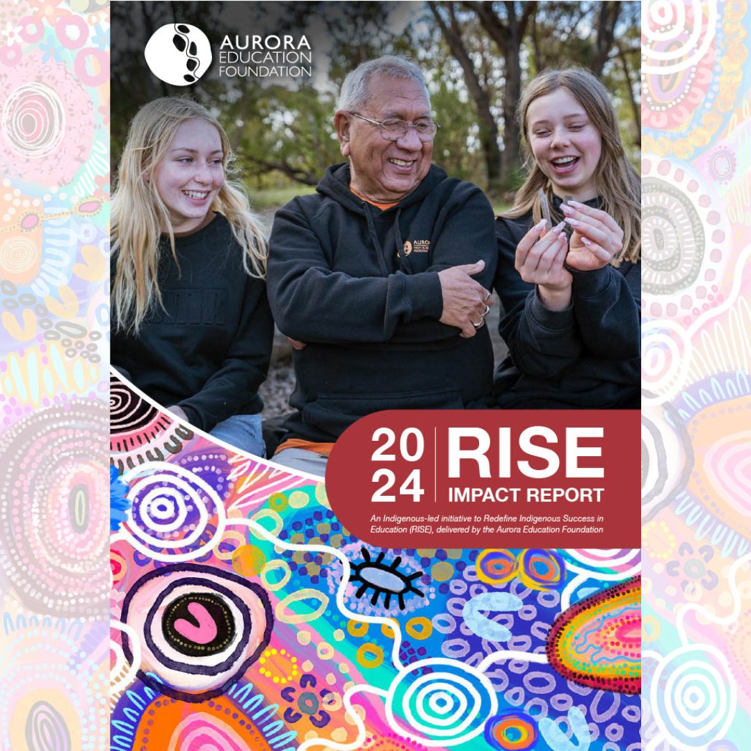 We have released Australia-first insights about #IndigenousEducation! 

Early insights from our RISE Report shows that students' knowledge about Indigenous family history doubles and daily support from parents and carers almost triples. Read more here: aurorafoundation.com.au/our-impact/our…