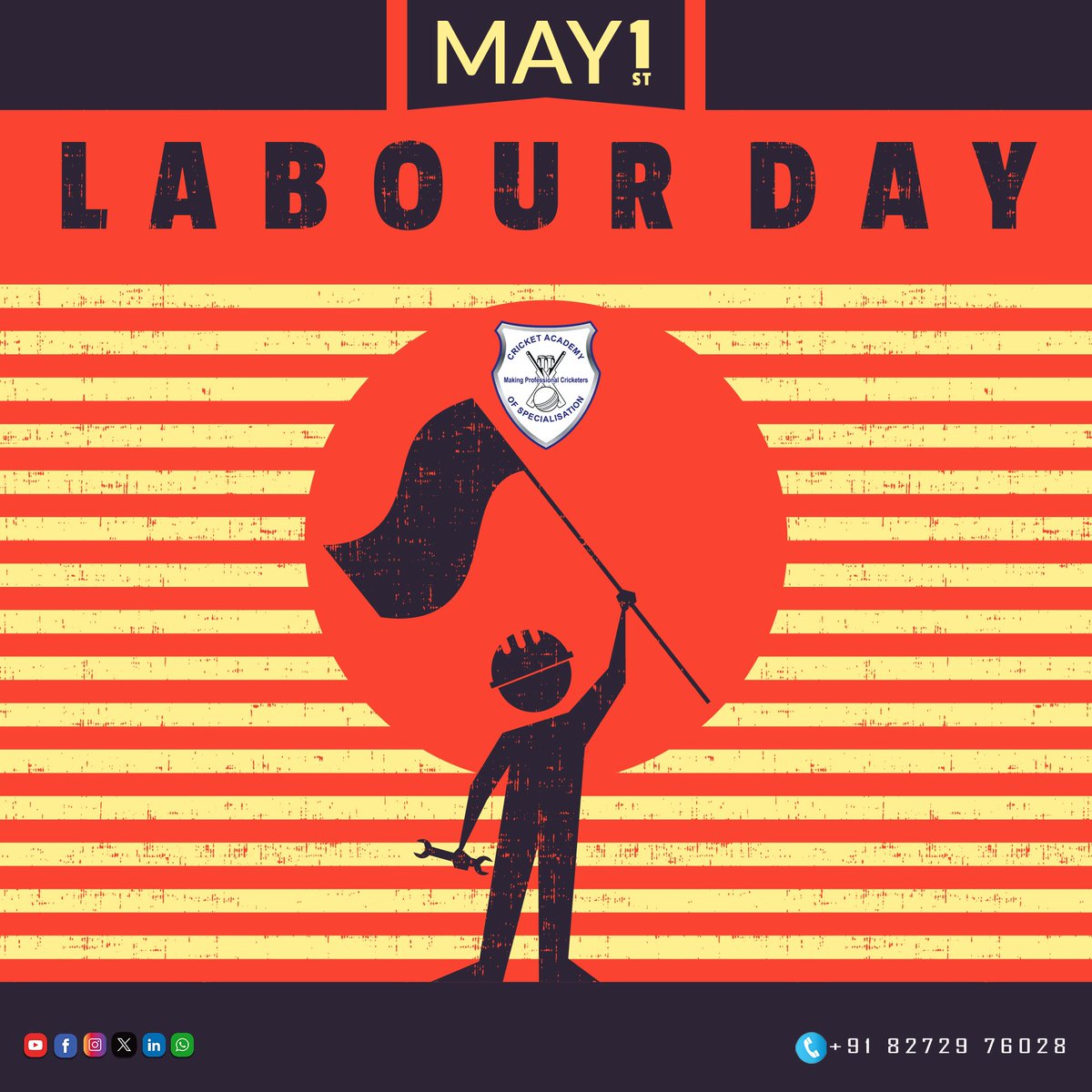 “The power of the working class is the hope of the nation”. Happy Labour Day!!🔥 
.
.
.
.
.
.
.
#coach #coachlife #coaching #cricket #cas #kolkata #hardwork #practice #labour #labourday #labourparty #labourlaw #1stmay  #dedication #determination #handholding #bengal #best