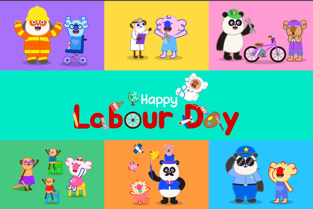 Happy Labour Day, Koala Crew! 🐨💖 
Whether you're building skyscrapers or crafting sandcastles, every job counts and today is YOUR day! 🏗️🏖️
👷‍♀️👨‍🚒👩‍🍳  
#LabourDayFun #DreamJobs #ThankYouWorkers #CabbageAndTyler #FamilyDayOut 🎈🐨
@Subkarma_io @GampaAj