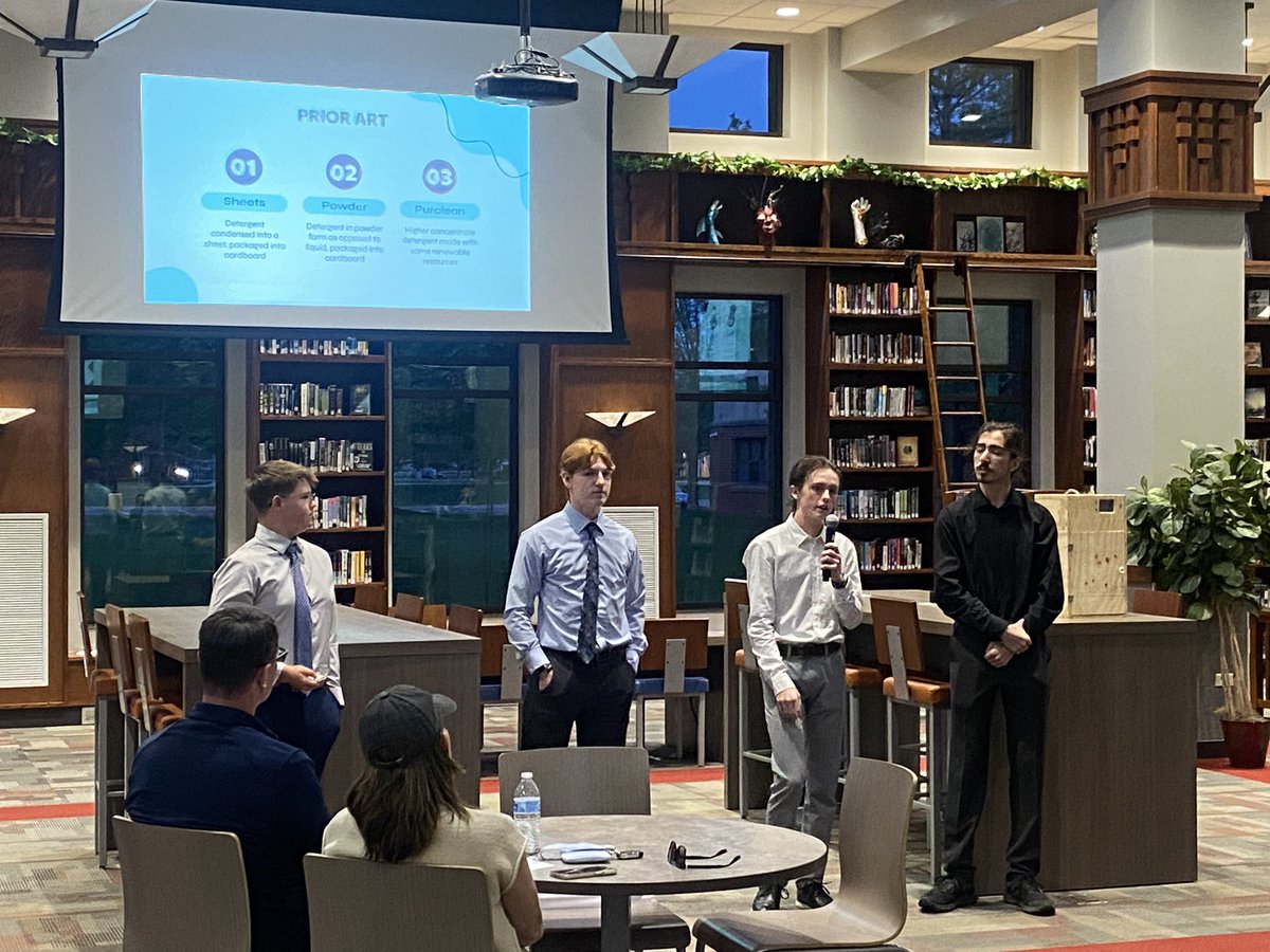 Students were AMAZING at the PLTW: Engineering Design and Development Showcase tonight @115yhs! 6 groups presented innovative ideas and prototypes to solve the world’s problems! @PLTWorg