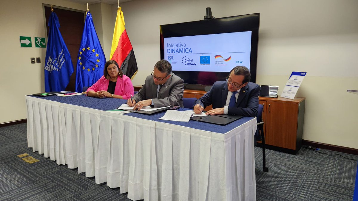 🇪🇺 Apoyamos junto a @KfW_en_CA a 3 Centros de Desarrollo Empresarial en #Guatemala para #emprendimientos y #Mipymes a través de la #IniciativaDINAMICA de Capital Semilla que implementa el @BCIE_Org. @UECentroamerica #GlobalGateway #CapitalSemilla