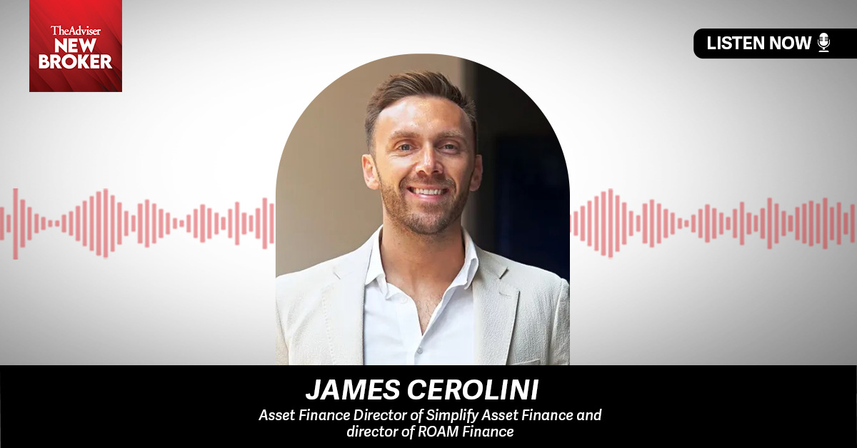 #PODCAST: We talk to James Cerolini to find out why and how he decided to focus on asset finance, the pivotal role of technology in broking, and much more. Tune in: bit.ly/3Ul1BBG #mortgage #broker #aggregator #rate #interest #homebuyer #deposit #bank #lender #finte ...