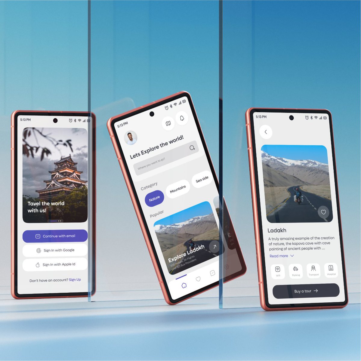 Globetrotter's Guide: Explore the World! Part 2 - Embark on a journey around the globe with our exciting travel app.
dribbble.com/domingo
#MountainAdventures #TravelApp #HikingTrips #OutdoorExploration #MountainCalls #AdventureAwaits #PeakExperiences