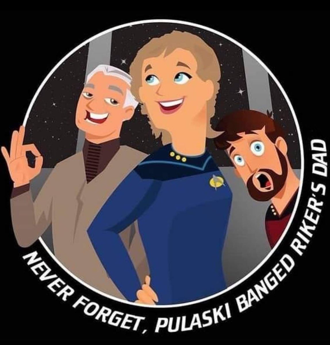 I have to find the artist and give them proper credit.
#TNGSunNight
#StarTrekTNG