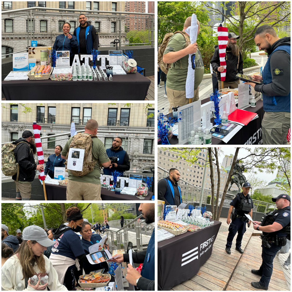 Thank you @RedanyG for making the #CarryTheLoad event such a success in NYC! #FirstNet #LifeAtATT @keroninc @sharronsilvia @Niicky4750 @brandonfulling2