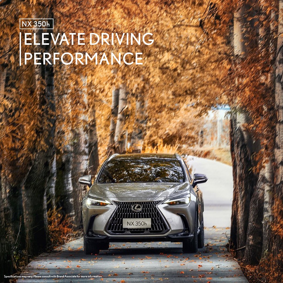 The innovation of Lexus NX is to support your journey to conquer the new horizon in life.  

#Lexus #LexusIndonesia  #LexusNX #ExperienceAmazing #LexusElectrified