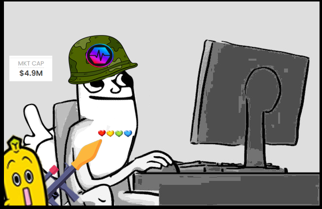 ❤💛💚💙 It's time to go to War. Soft Willys will not survive. We are Hard. We are Diamond Butts. DickWifButt $DWB, holding the line on PulseChain. (Get it on dex.9mm.pro or app.piteas.io)