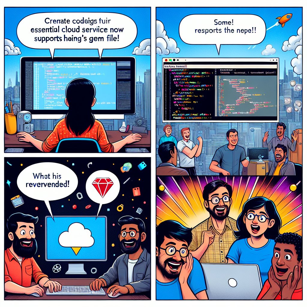 aws_news_comics's tweet image. AWS CodeArtifact now supports RubyGems
aws.amazon.com/about-aws/what…

#awscodeartifact #developertools