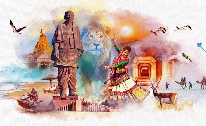 ક્રુષ્ણની દ્વારિકાને સાયવીને બેઠેલું જળ છું..!! હું નરસિંહના પ્રભાતિયાથી પરિક્ષ પ્રભાત છું..!! વેપાર છું, વિસ્તાર છું, વિખ્યાત છું..!! હા હું ગુજરાત છું.  
🏞️ગુજરાત ના 64 મા સ્થાપના દિવસની સૌ ખમીરવંતા ગુજરાતીઓને શુભકામનાઓ 💐
#GujaratDay #GujaratFoundationDay #ગુજરાતસ્થાપનાદિવસ