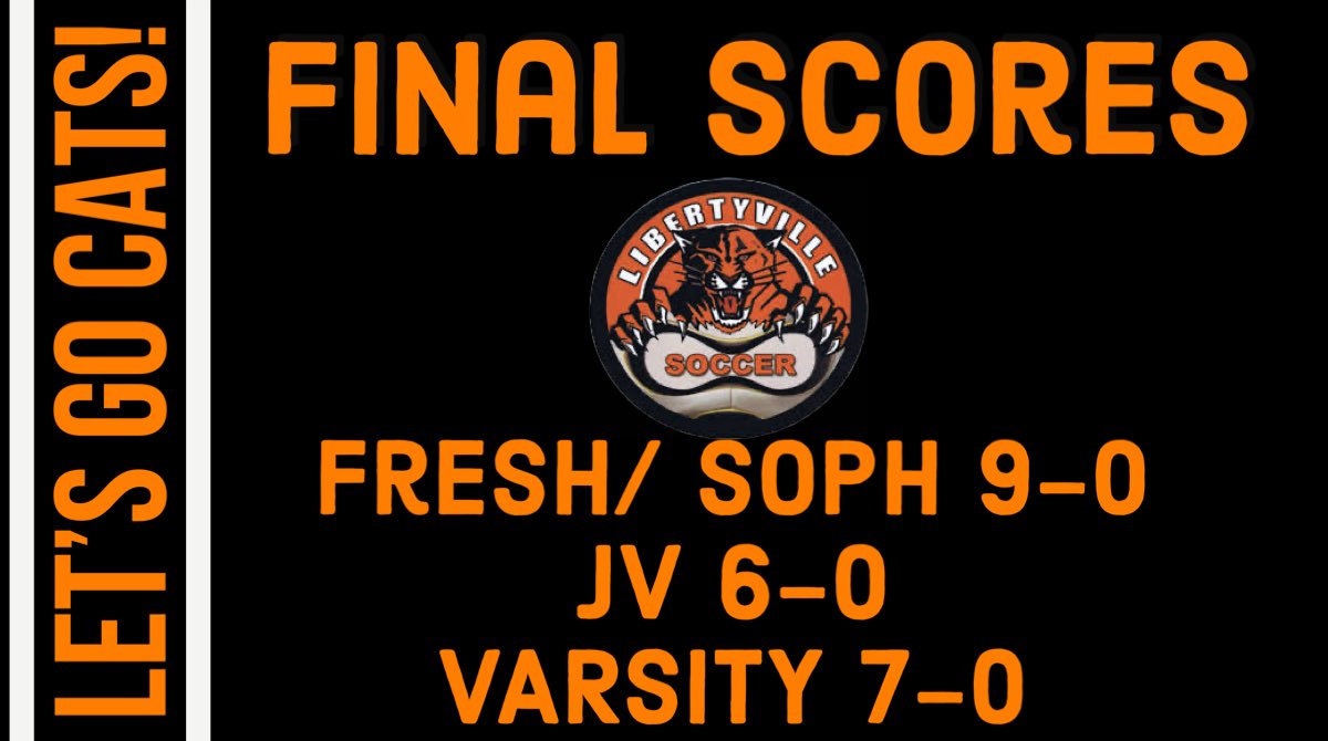 Final scores tonight against Mundelein! Congrats to all our seniors!! @Coach_DePaz @scottdearth1 @Paulbgibbs1979