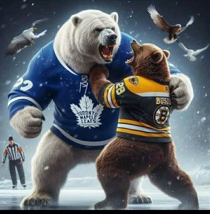 xxxDADDYCOOLxxx's tweet image. 2023
🔥Bruins take 3-1 series lead
🔥Panthers make goalie change 
🔥Panthers take Game 5 in OT at Garden
🔥Panthers win in 7
    
 2024
🔥Bruins take 3-1 series lead
🔥Maple Leafs make goalie change 
🔥Leafs take Game 5 in OT at TD Garden
🔥TBD
#LeafsForever