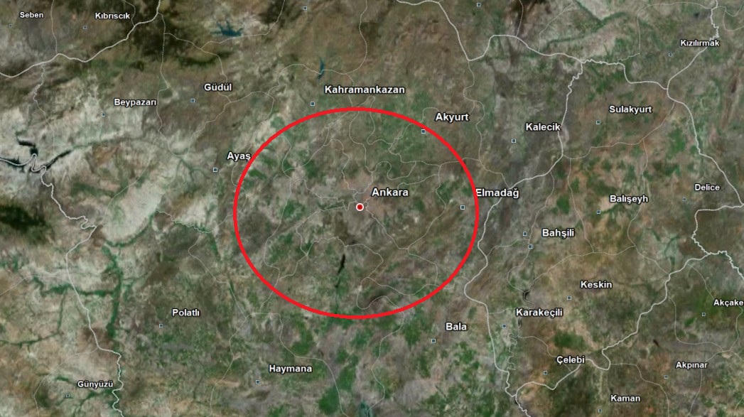 Mansur Yavaş en kısa sürede Ayaş, Kahramankazan, Akyurt, Elmadağ, Bala, Haymana arasındaki şehir merkezinin üzerine, bir kilometre yüksekliğinde kocaman bir şemsiye açmalıdır. Uçaklar da uçulmayan Zafer Havalimanı'na insin.

 #Ankara