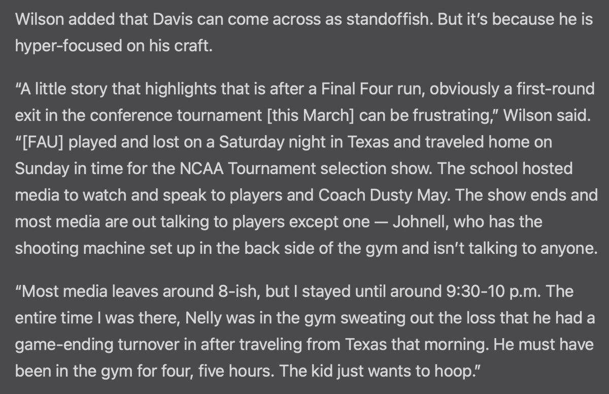 Big thanks to @wilson32nick for some top-notch insight and analysis here on what Johnell Davis, reportedly Arkansas’ latest transfer portal commitment, brings to the table: nattystatesports.com/what-to-expect…