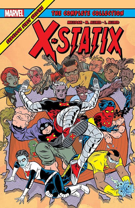 Re-read X-Statix the other day because of a tumblr ask. Really good. Contrasts with other X-Men titles by asking “What happens when mutants ARE accepted in society?” The answer: Those beautiful, self-absorbed assholes will still die constantly, to great dramatic effect.