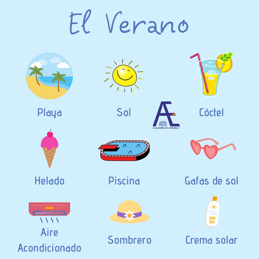 ¡Qué calor!☀️🏖️🧋

#aemumbai #spanishlessons #spanishlessonsonline #learnspanish #spanishclasses #onlineclasses #reelitfeelit #reels #spanish #spanishlanguage #vocabulary #spanishreels #spanishmistakes #spanishgrammar #spanishvocabulary #spanishwords #spanishlessons #espagnol