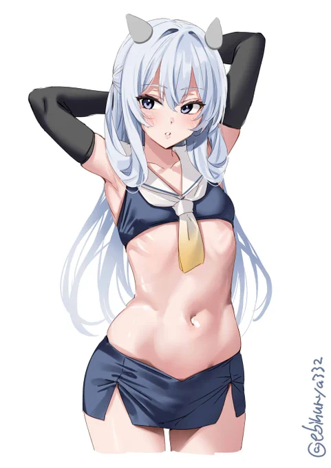 #艦これ版深夜の真剣お絵描き60分一本勝負#艦これ版真剣お絵描き60分一本勝負_20240430すみません 13分オーバーです 