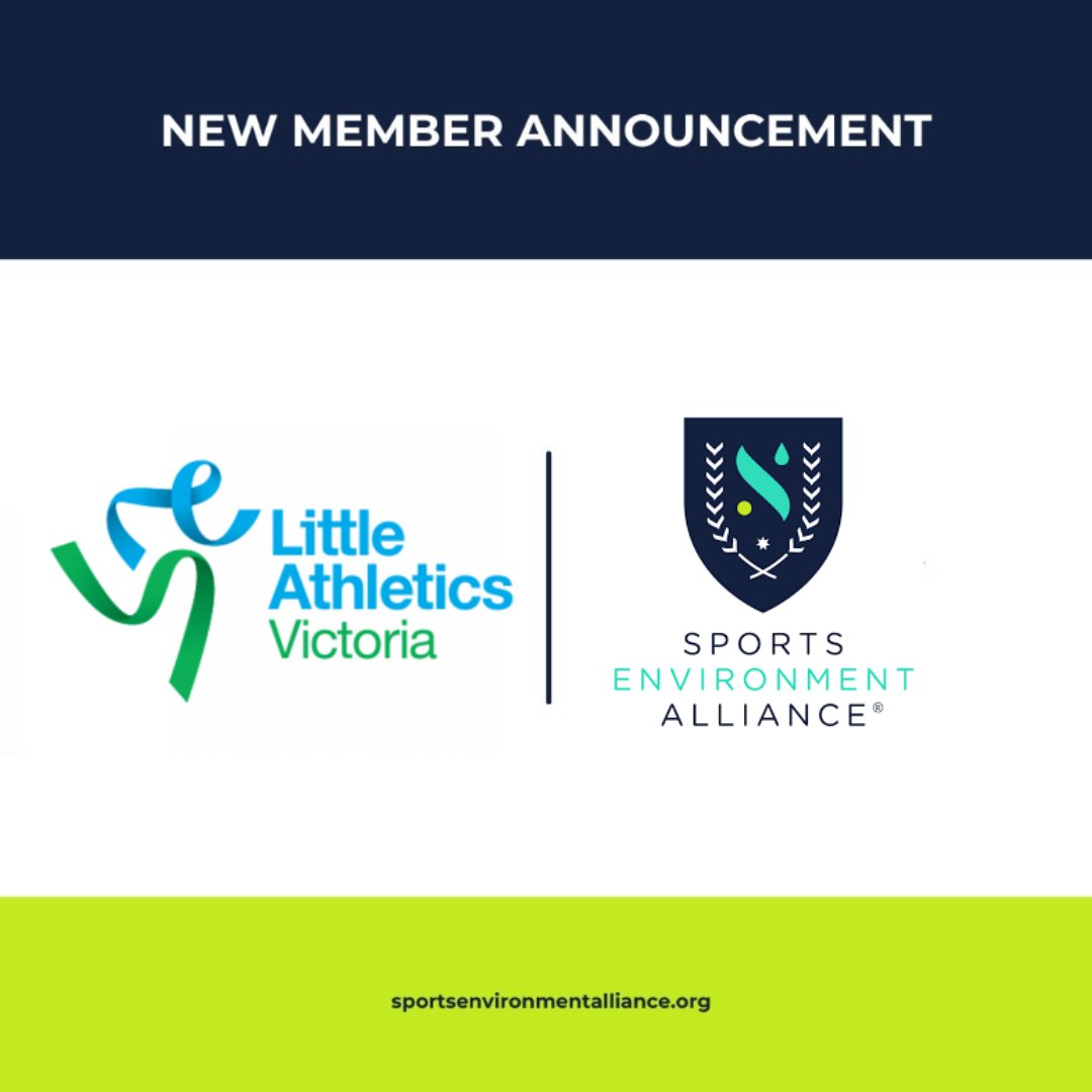 Sports Environment Alliance Inc. is proud to welcome Little Athletics Victoria as our newest member, Little Athletics Victoria.

sportsenvironmentalliance.org/news/introduci…

#SEA_theChange #noplanetnoplay