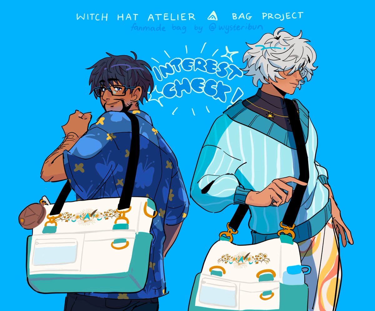 「WHA bag interest check is now open!! i'm」|emm 🐇 cf16 E-08のイラスト