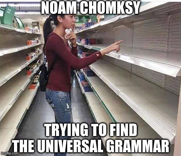 Empty Shelf Meme