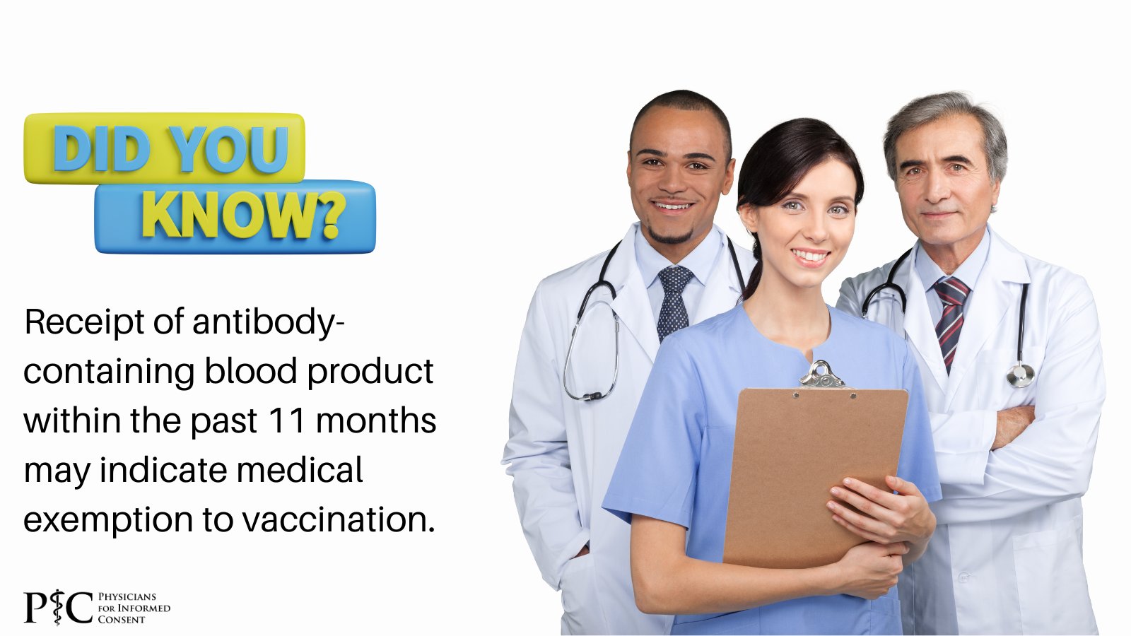 Physicians for Informed Consent on X: &ldquo;#DYK that a medical 