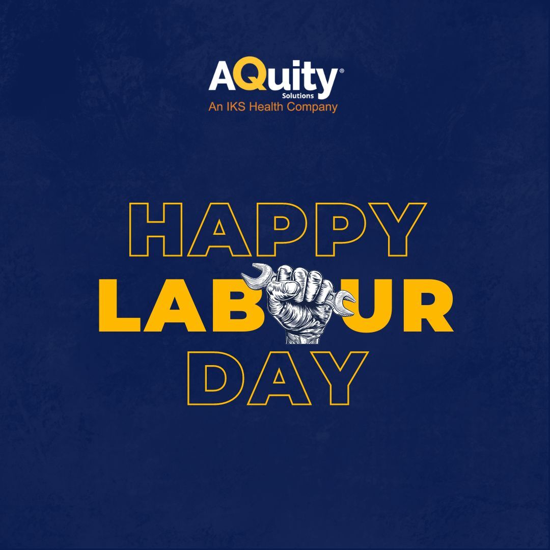 AQuity Solutions - An IKS Health Company wishes everyone a Happy International Labor Day.
#LaborDay #WorkersDay #CelebrateWork