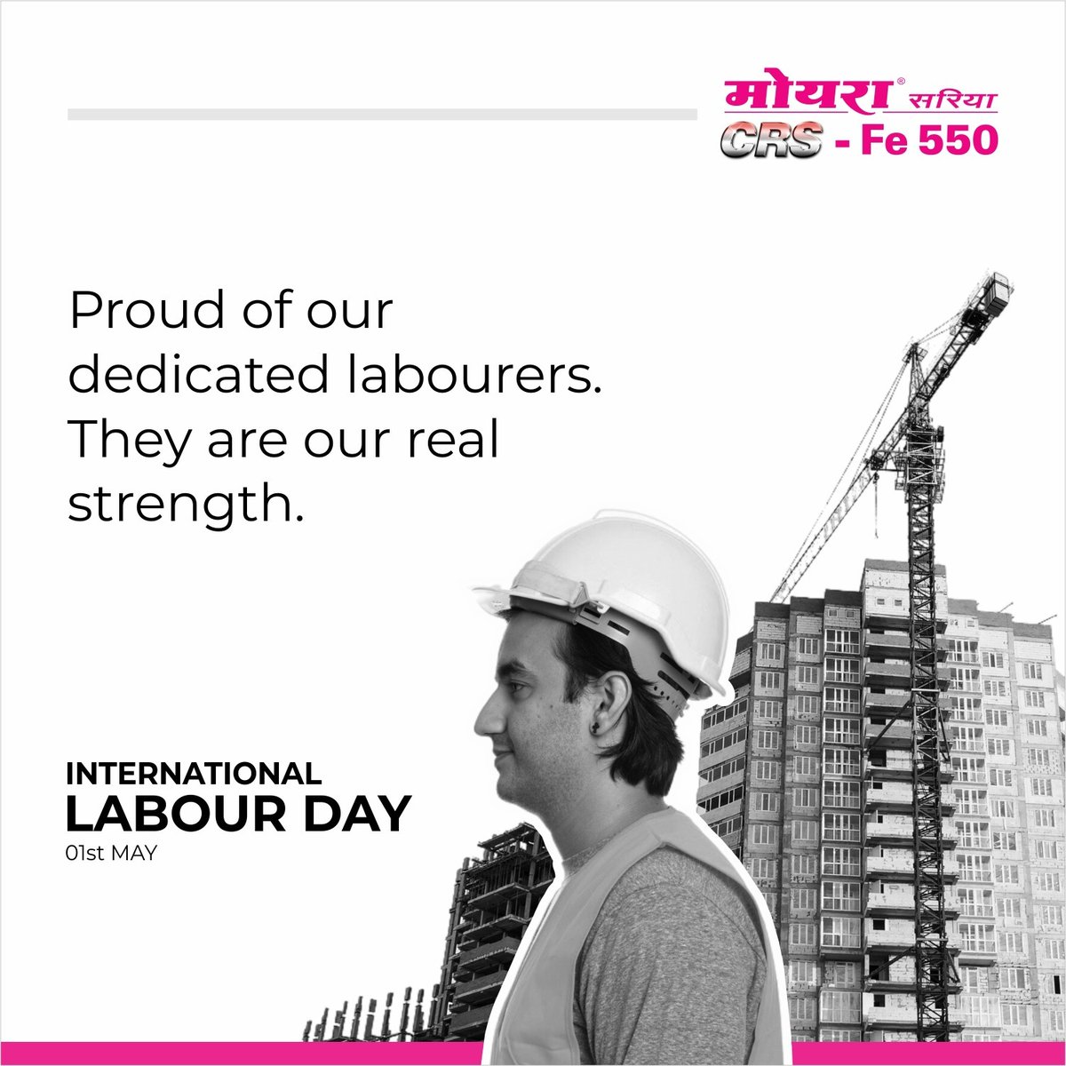 Moira Sariya honors the hard work and dedication of every individual on this Labor Day. Here's to the strength, resilience & spirit of labor that builds nations and shapes futures. Happy Labor Day!  

#MoiraSariyaCRS #Steel #TMTBars #LaborDay #StrengthInLabor #BuildingTheFuture