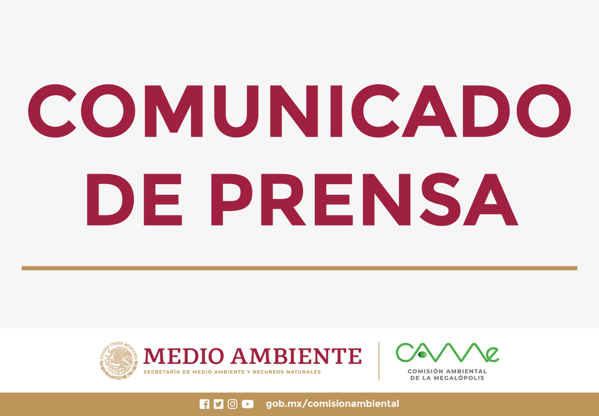 📄#ComunicadoCAMe | 20:00h Se mantiene la Fase I de contingencia ambiental atmosférica por ozono en la ZMVM. 👉Consulta las restricciones a la circulación para este 1 de mayo en bit.ly/3JEUv5Y