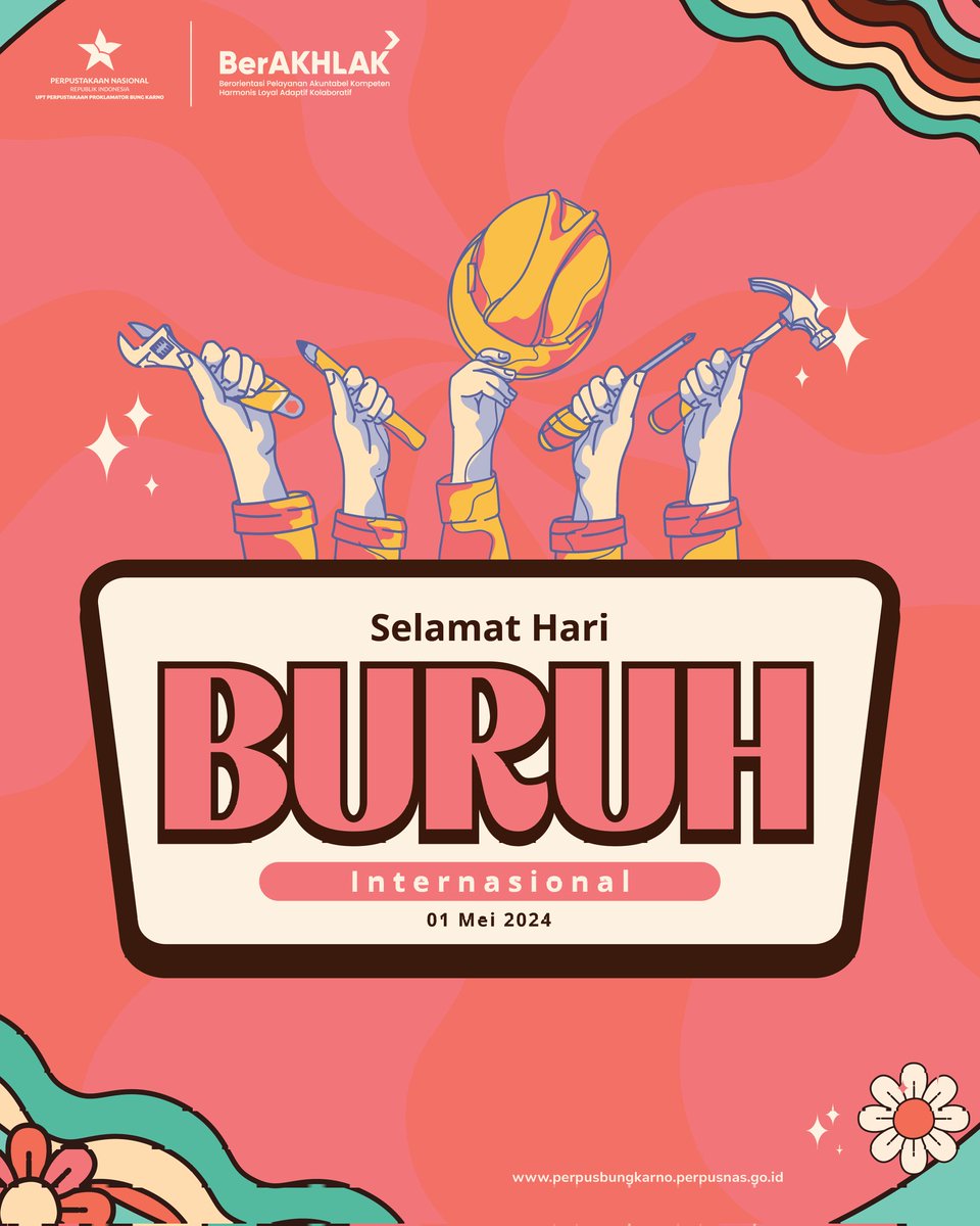 Menurut Bung Karno, Politiekie Toestand sangat terkait dengan masa depan buruh, yaitu penciptaan syarat-syarat politik buruh untuk tumbuhnya gerakan buruh.
Selamat Hari Buruh Internasional✊🏻
#LabourDay2024 #HariBuruh2024 #MayDay2024 #bungkarno #perpusnas #Buruh