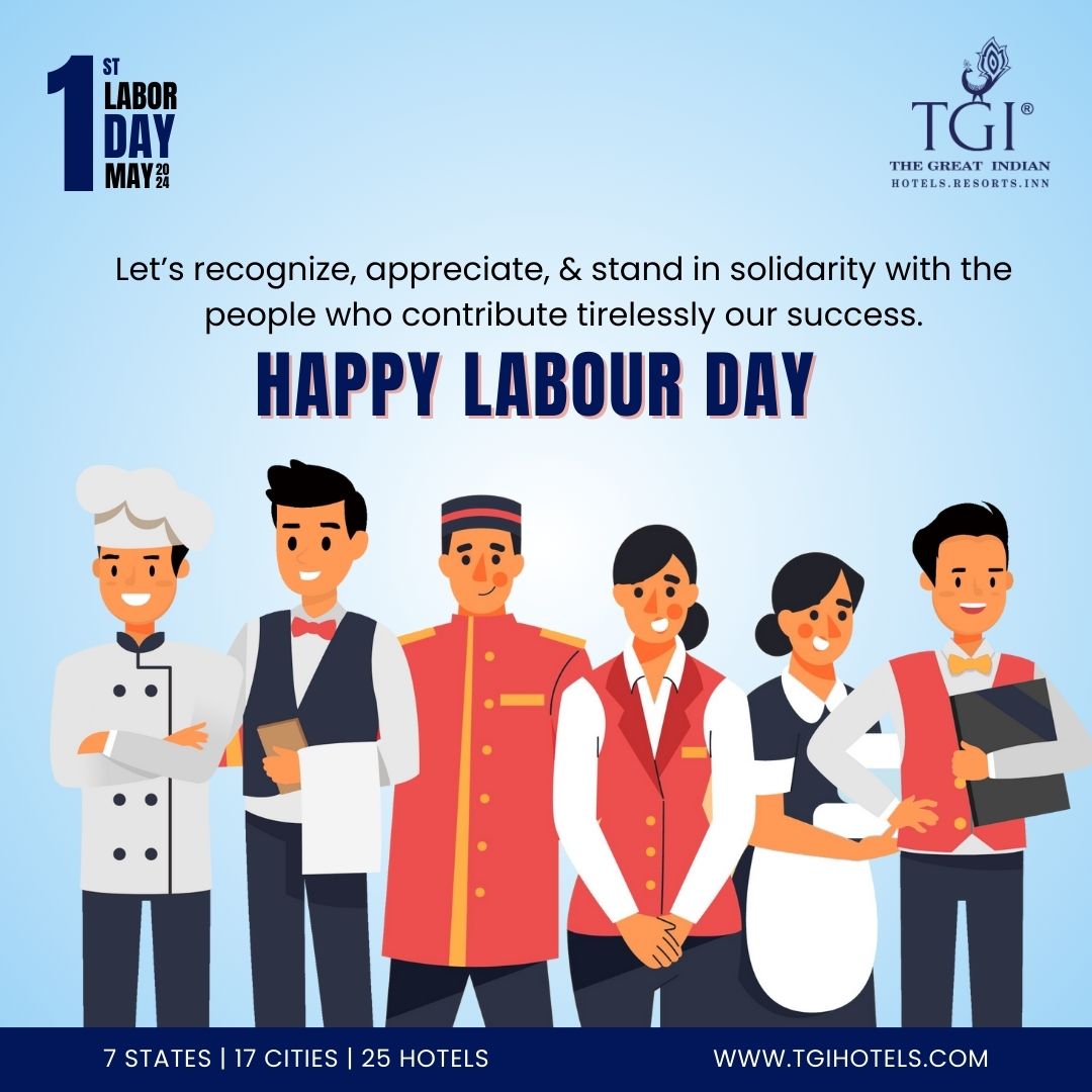 Happy #LabourDay! Today, let's acknowledge the remarkable hospitality team at TGI whose unwavering dedication drives our success forward. Your dedication is the cornerstone of our achievements. Thank you. #TeamTGI  #Gratitude #ADecadeOfTGI #TGI10Years #Celebrating10YearsWithTGI