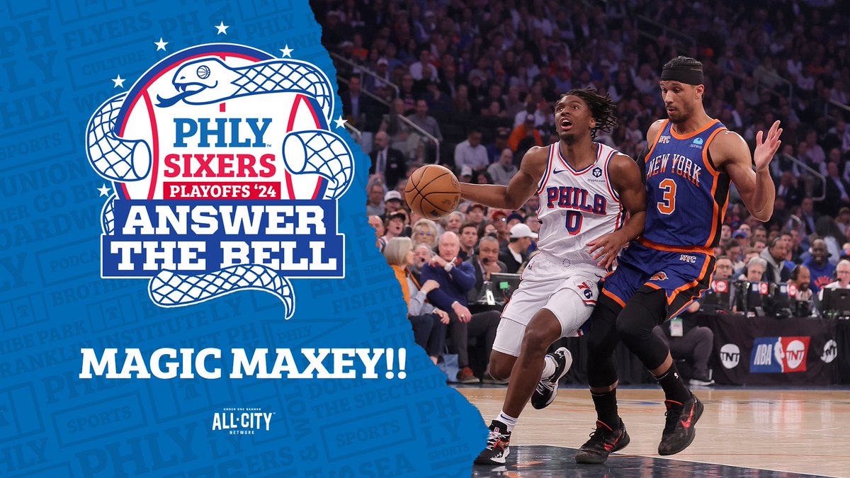 Tyrese Maxey’s 46 points saved the Sixers season to keep their playoff hopes alive in an instant classic playoff OT win! Tune into postgame NOW w/ @_devongivens & @rich_hofmann. @DerekBodnerNBA & @KyleNeubeck join from NY! youtube.com/live/OxZ9XGVCh…