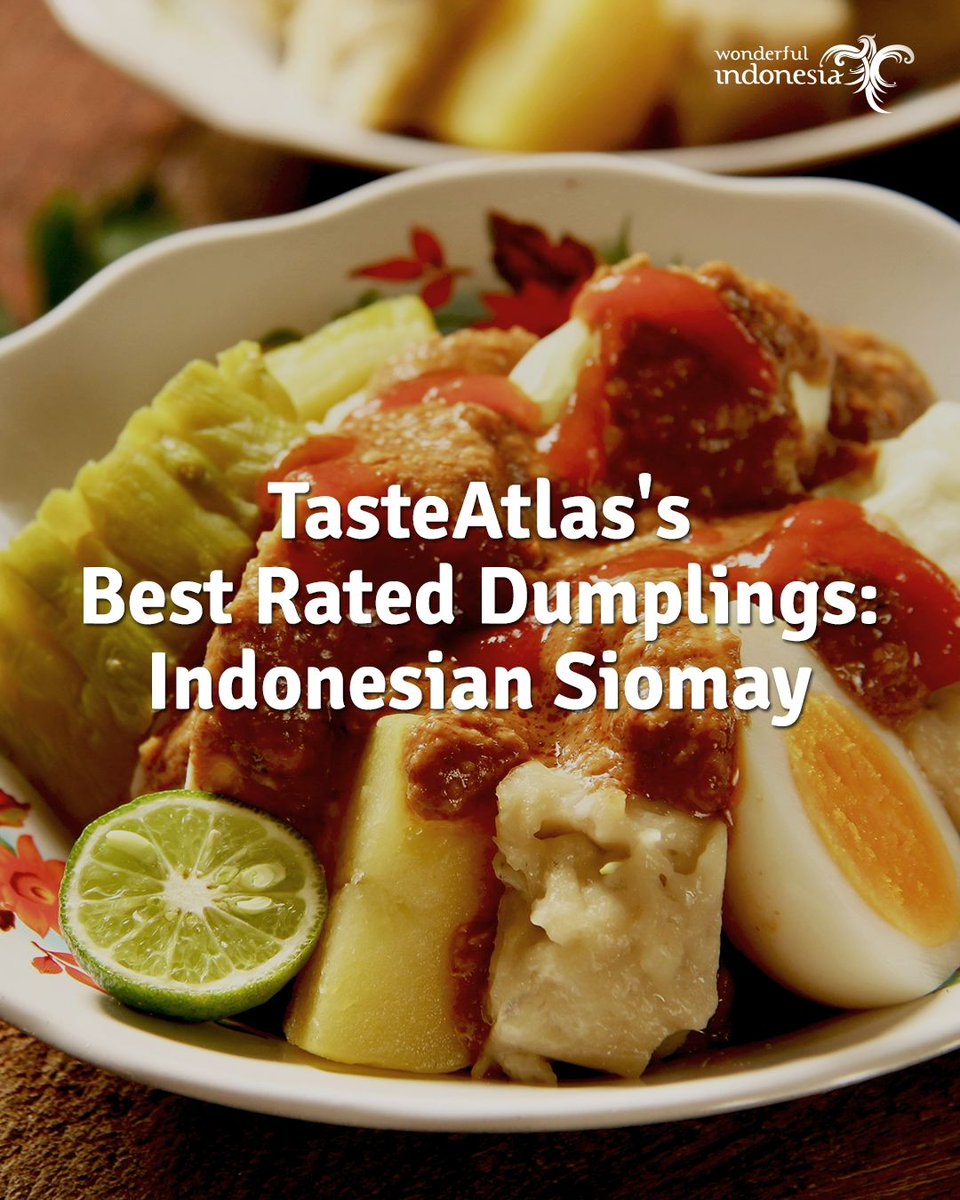 Attention, dumpling devotees! Indonesia's very own Siomay has stolen the show, nabbing the top spot on TasteAtlas's World's Best Rated Dumplings list for 2024! 🌟

#IniDimpomasi
#RintisKemajuan