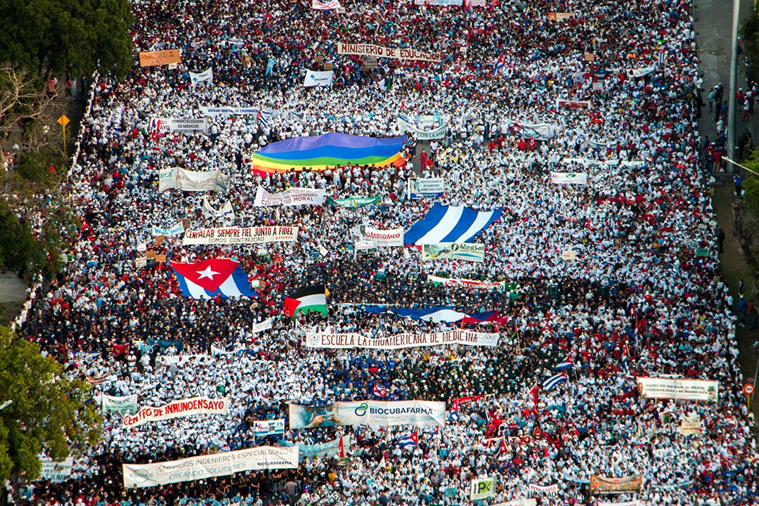 Con Bloqueo o sin Bloqueo, con transporte o sin transporte!
 Mañana repletamos la tribuna antiimperialista, a #Cuba 🇨🇺 se respeta!! A este pueblo de mambises se respeta!! 

Patria o Muerte 
VENCEREMOS!!

#PorCubaJuntosCreamos #CDRCuba